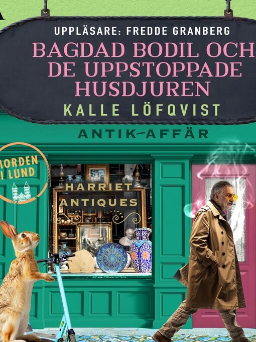 Omslagsbild för Bagdad Bodil och de uppstoppade husdjuren